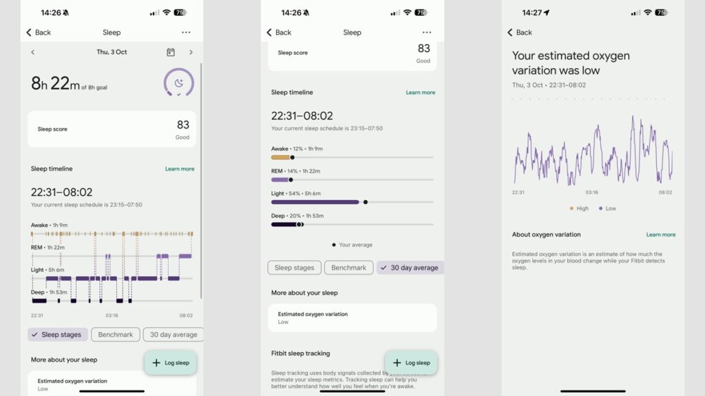 pixel watch sleep data